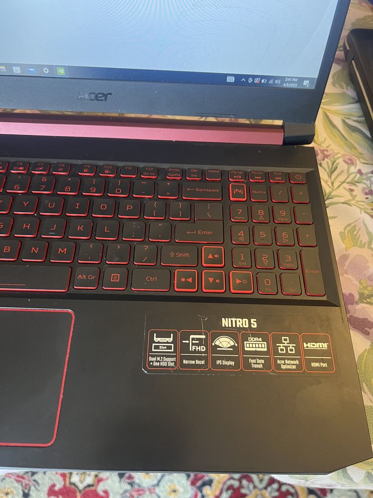Vand laptop acer nitro 5