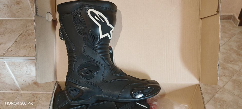 Ботуши за мотор Alpinestars s-mx 5  Black