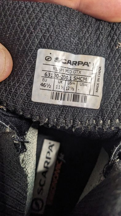 scarpa  incaltaminte mid gtx 45/30 marimea