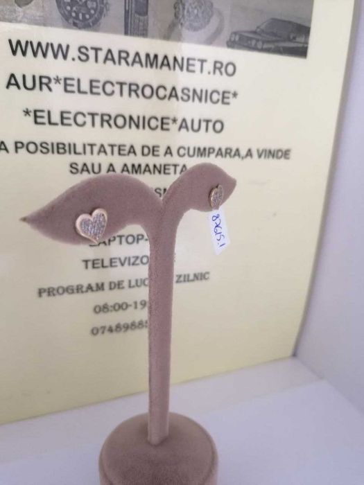 cercei aur 14k (m2) star amanet