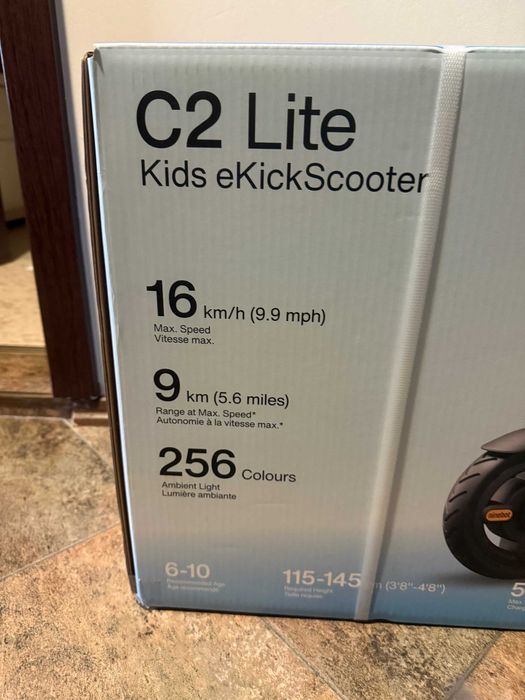 C2 Lite - Kids eKickScooter - Ninebot powered by Segway - Ново