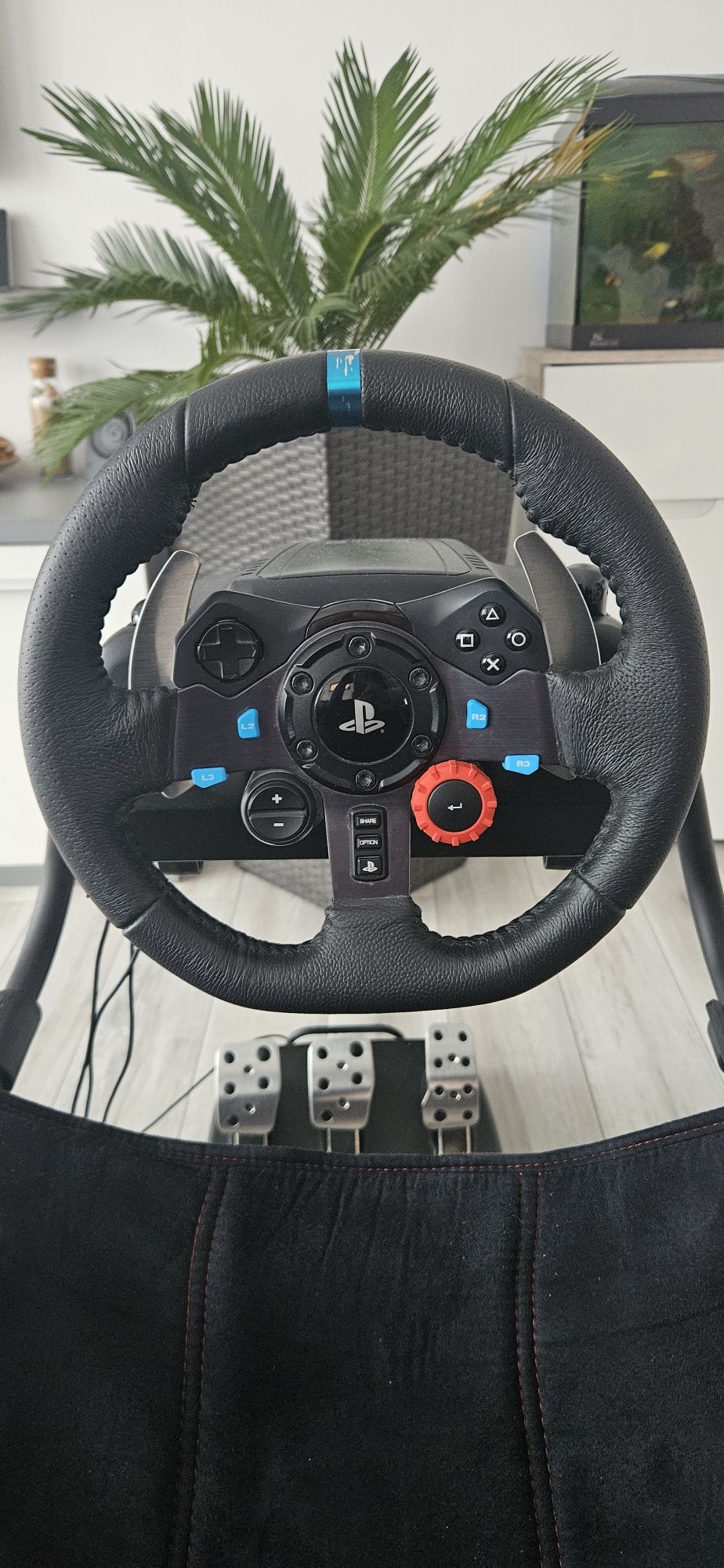 Volan playstation Logitech cu scaun