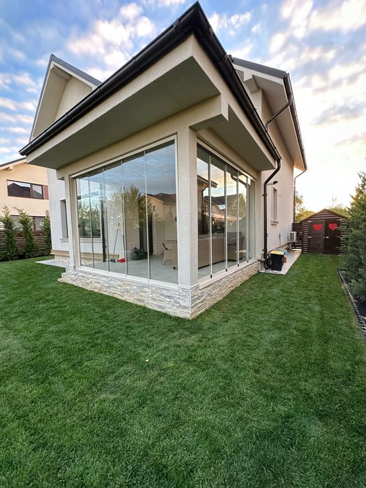 Balustradă Sticlă Aluminiu Închideri Terase