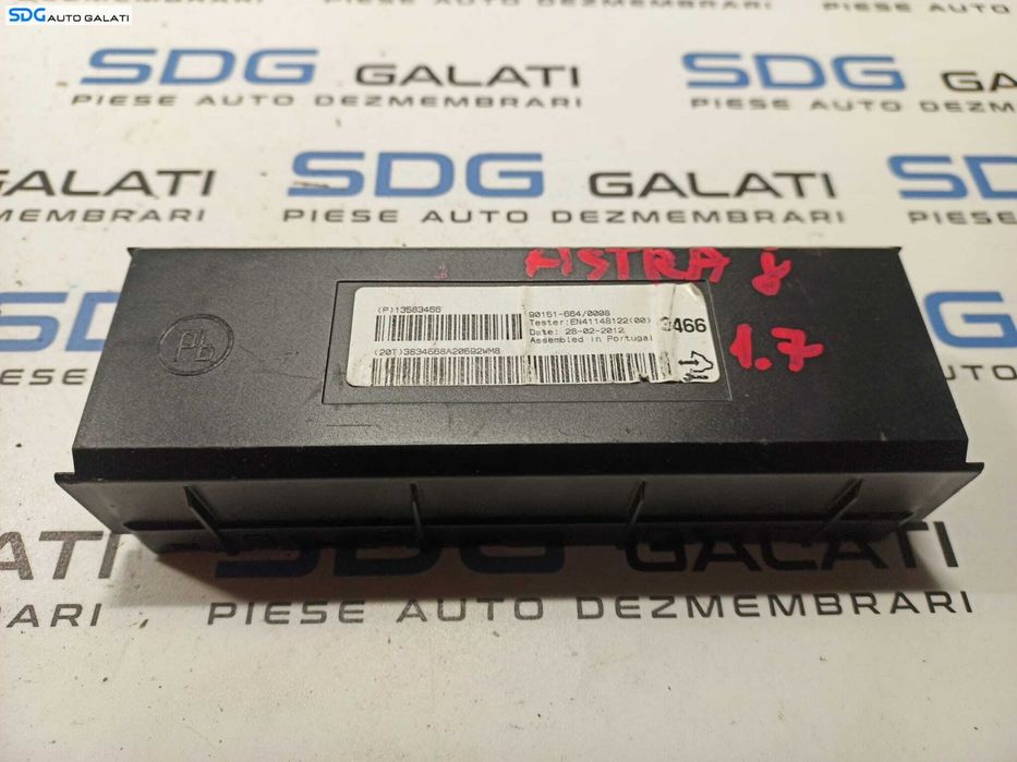 Unitate Modul Calculator Confort Confort Incalzire AC Clima Aer Conditionat Opel Astra J 2009 - 2015 Cod 13583466 [L0675]