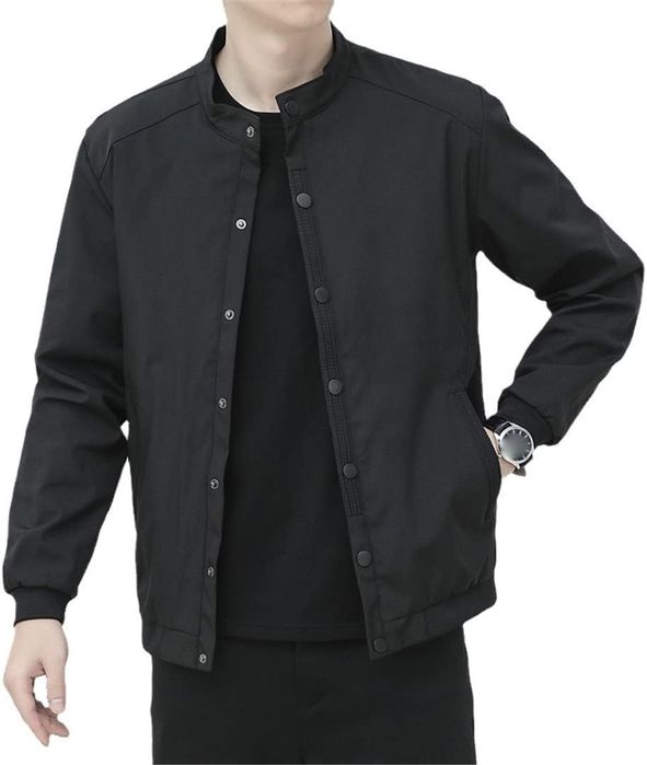 Selected jacket all black