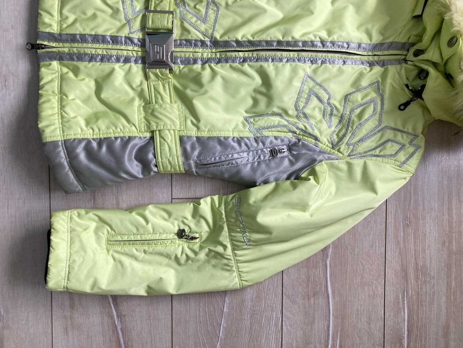 SPORTALM женско ски яке скиорско с естествен косъм размер 38 / S