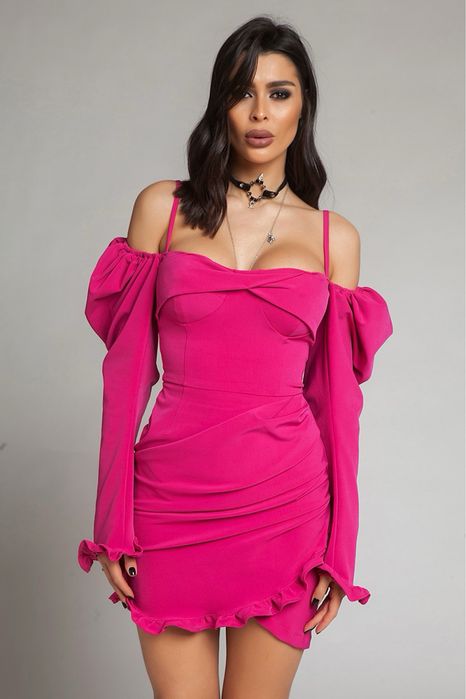 Розова Рокля Nikole Collection