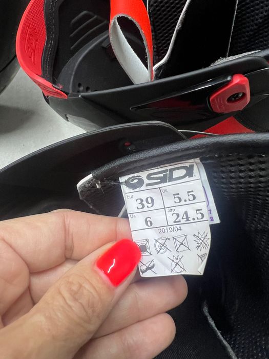 Дамски мото ботуши SIDI 38 номер