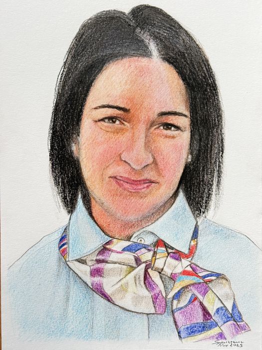 Desene in creion Portrete la Comanda