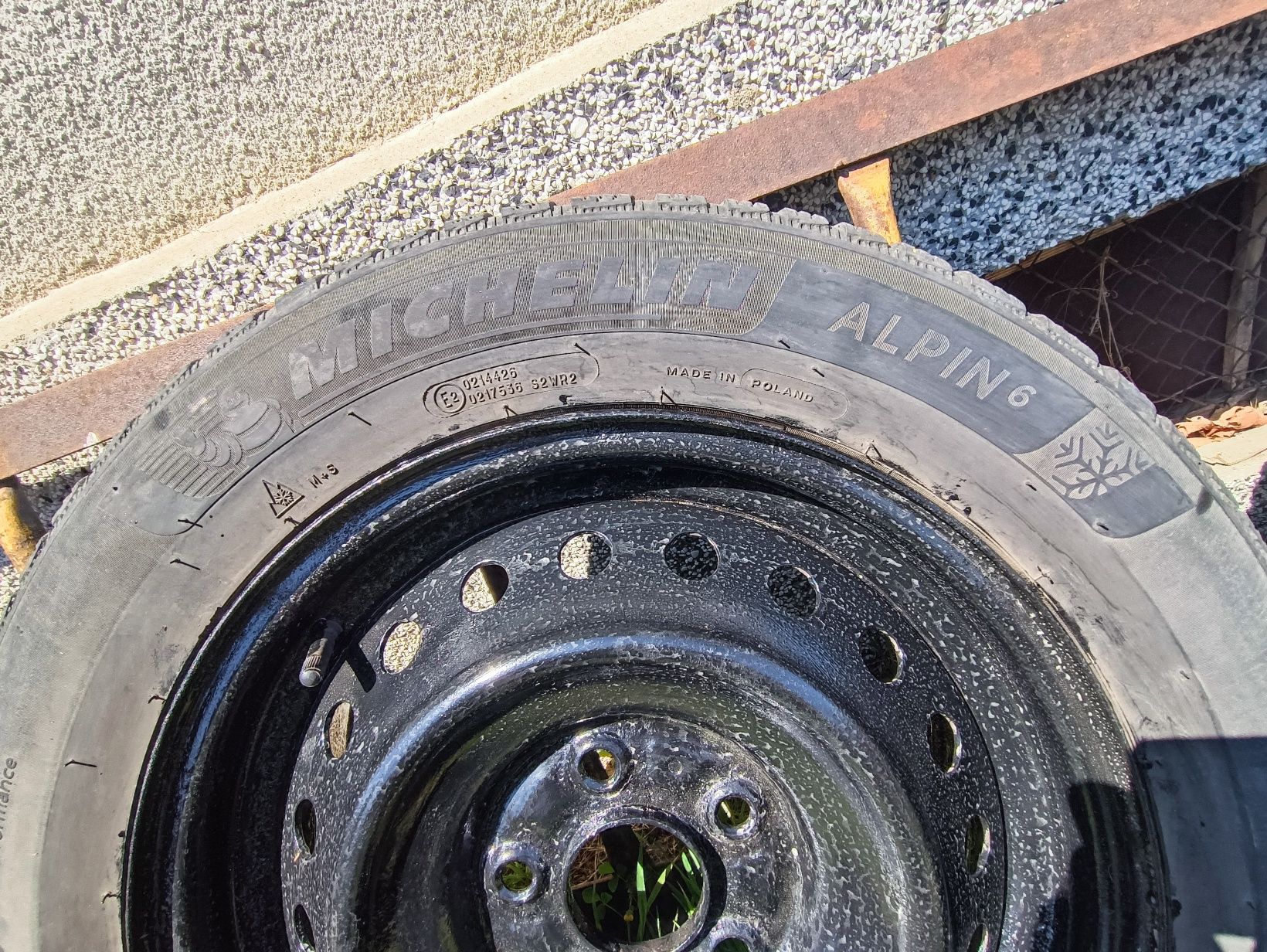 Джанти 16 5х114.3 с зимни гуми Michelin Alpin 6