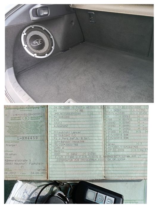 Mitsubishi Lancer 1.8 mivec 162000 km