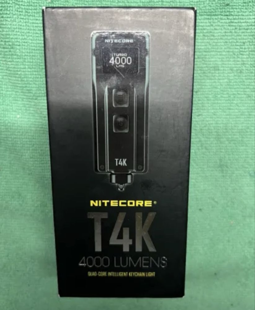 Nitecore T4K  EDC фенерче, 4000 лумена супер ярък