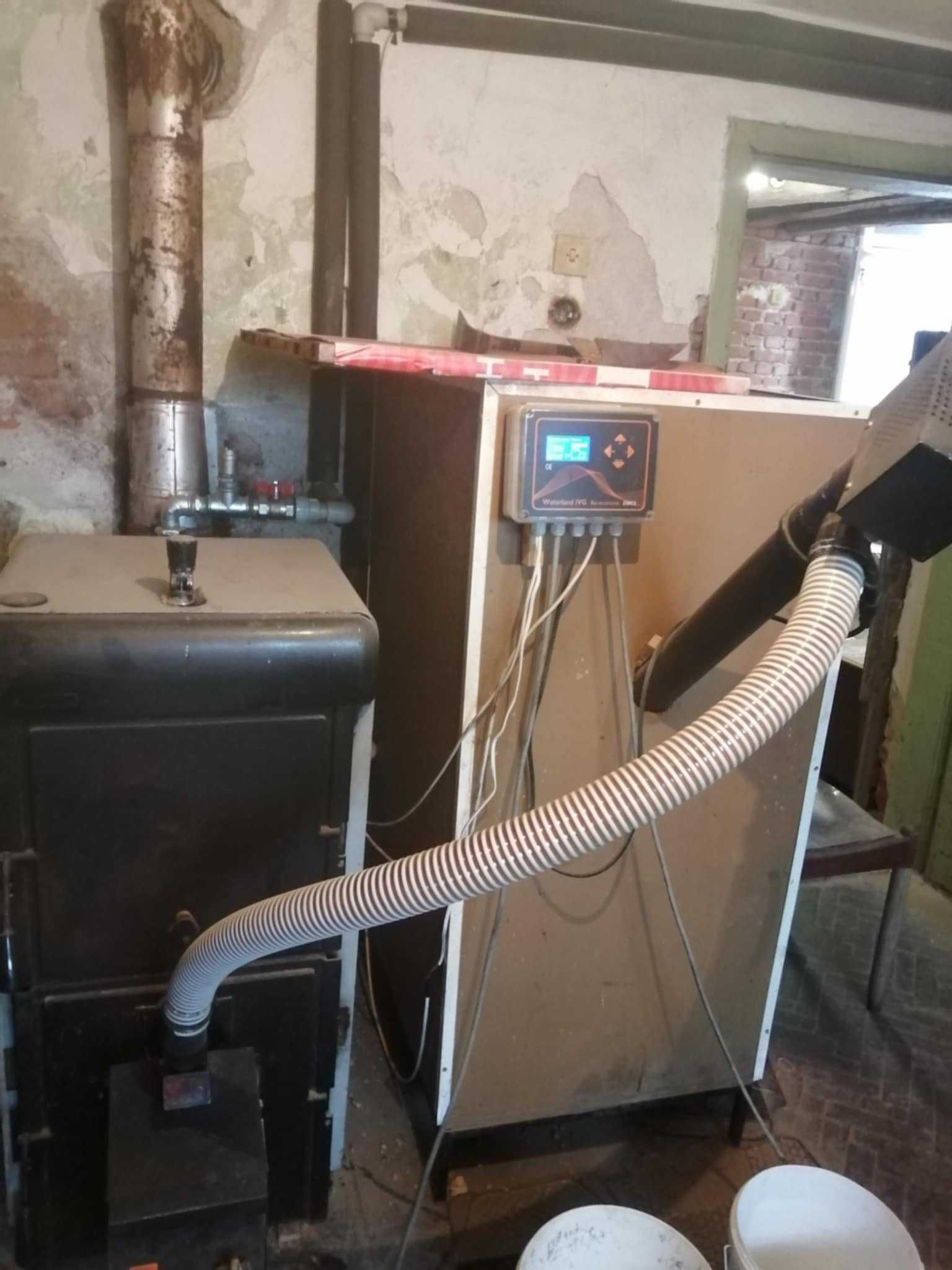 Пелетен Котел 30kW Waterland + Пелетна Горелка Waterland