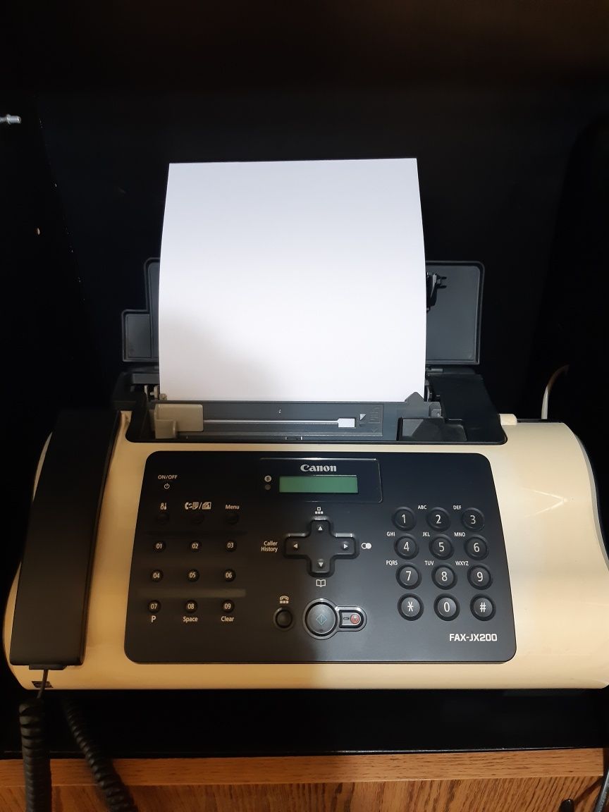 Fax Canon JX200, cu telefon si copiator