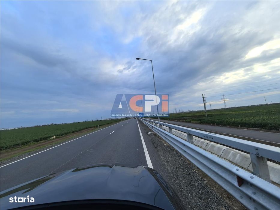 Teren 8100mp cu front stradal la noua Centura Sinicolau si Fantanele