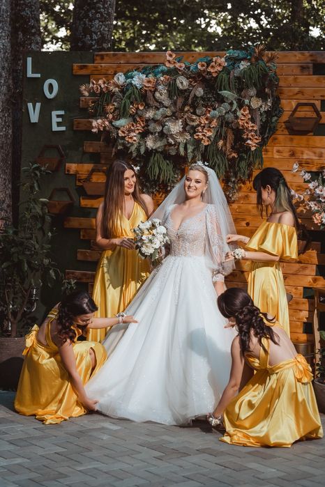 Rochie mireasa stil printesa