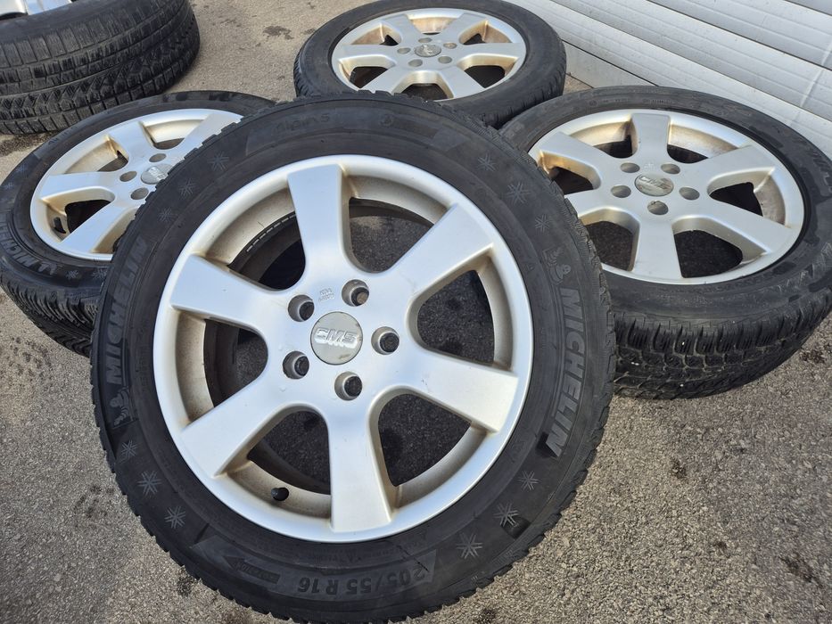 5х112/16 с гуми Фолксваген Ауди Шкода Сеат 5x112/16 Mercedes VW Skoda