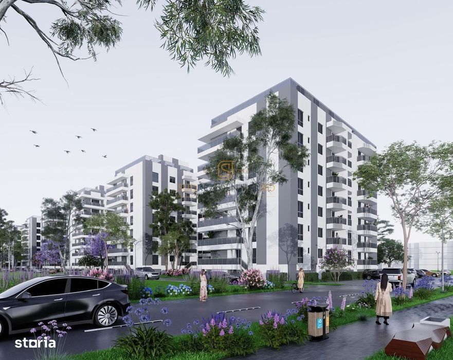 Pasarela Metrou Berceni - Locuinta moderna cu 2 camere - Comision 0