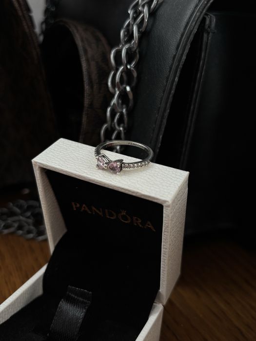 Inel Pandora - Fundă Roz