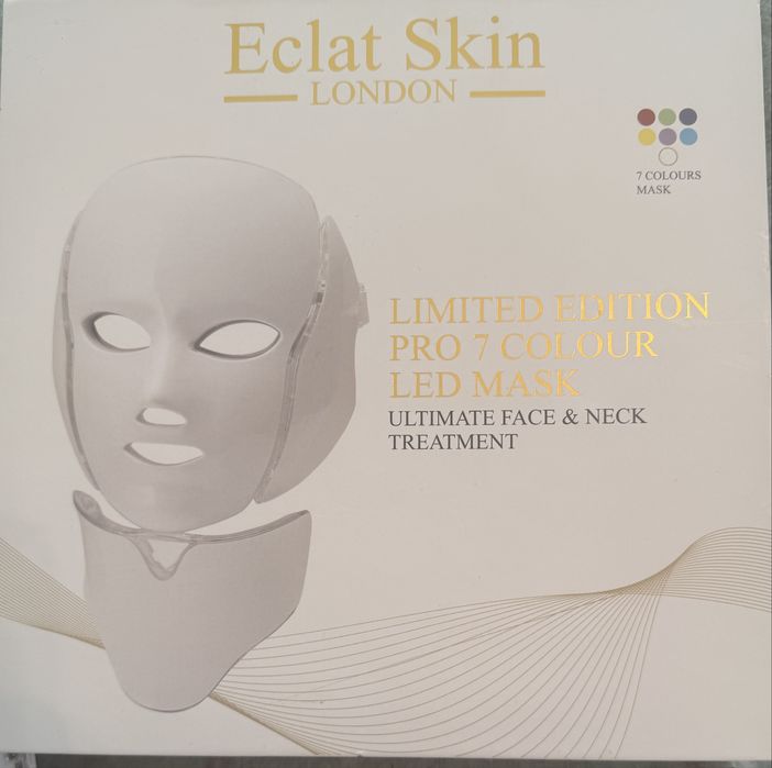 Masca LED Eclat Skin London Pro 7 Colour – nouă, sigilată