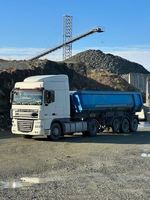 Cap tractor Daf xf si semiremorca scwartzmuler