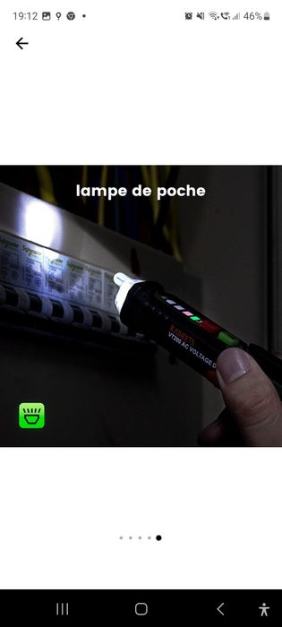 Detector de tensiune cu sensibilitate reglabila