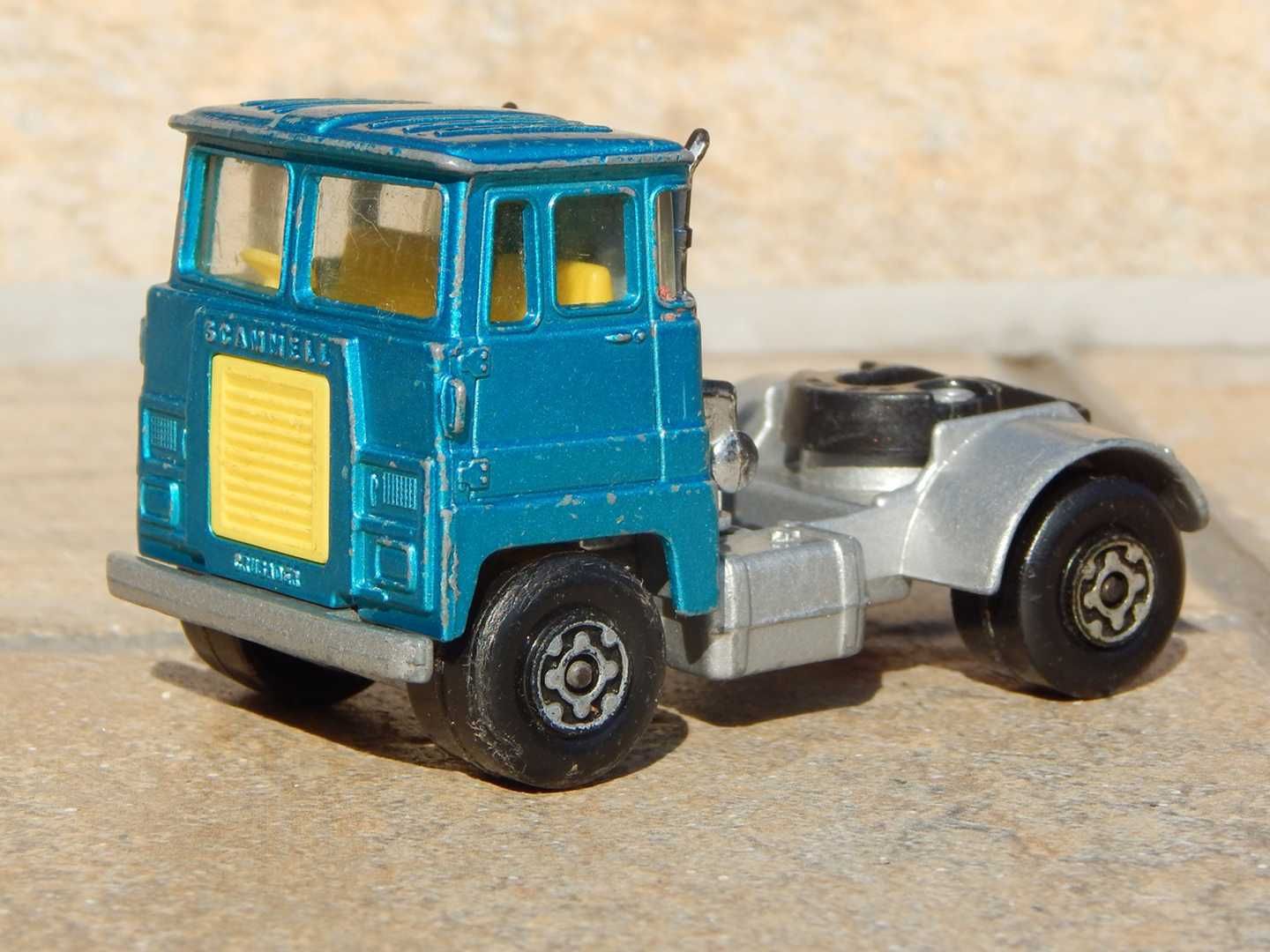 Macheta cap tractor camion Scammell Crusader Matchbox 1973 1:50