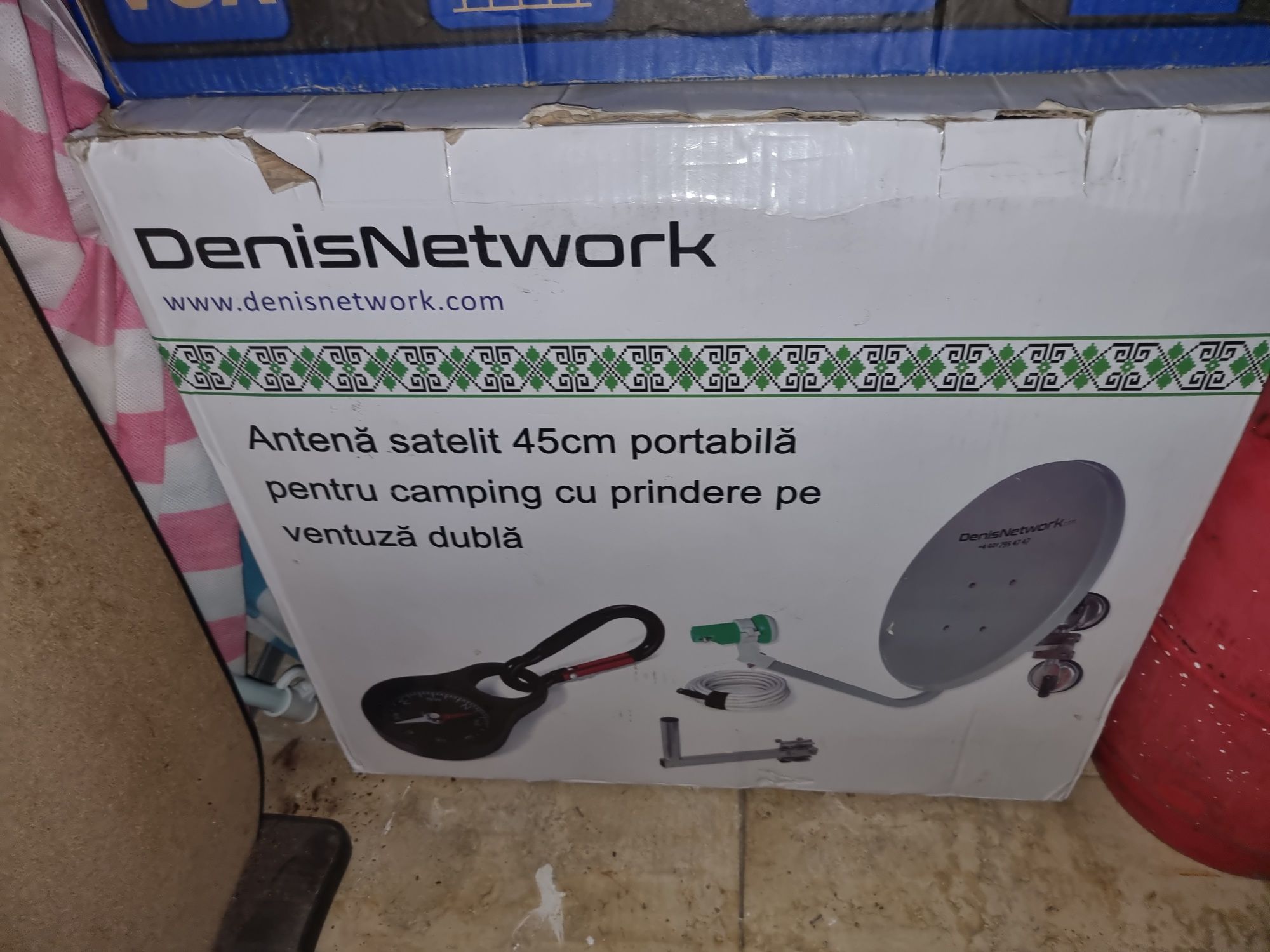 Pachet televizor+antena și reciver