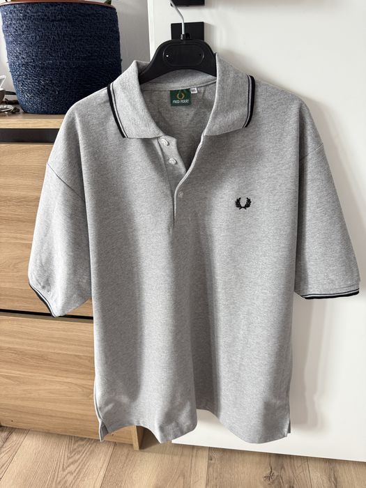 Tricou Polo FRED PERRY Gri Barbati | Marime XXL