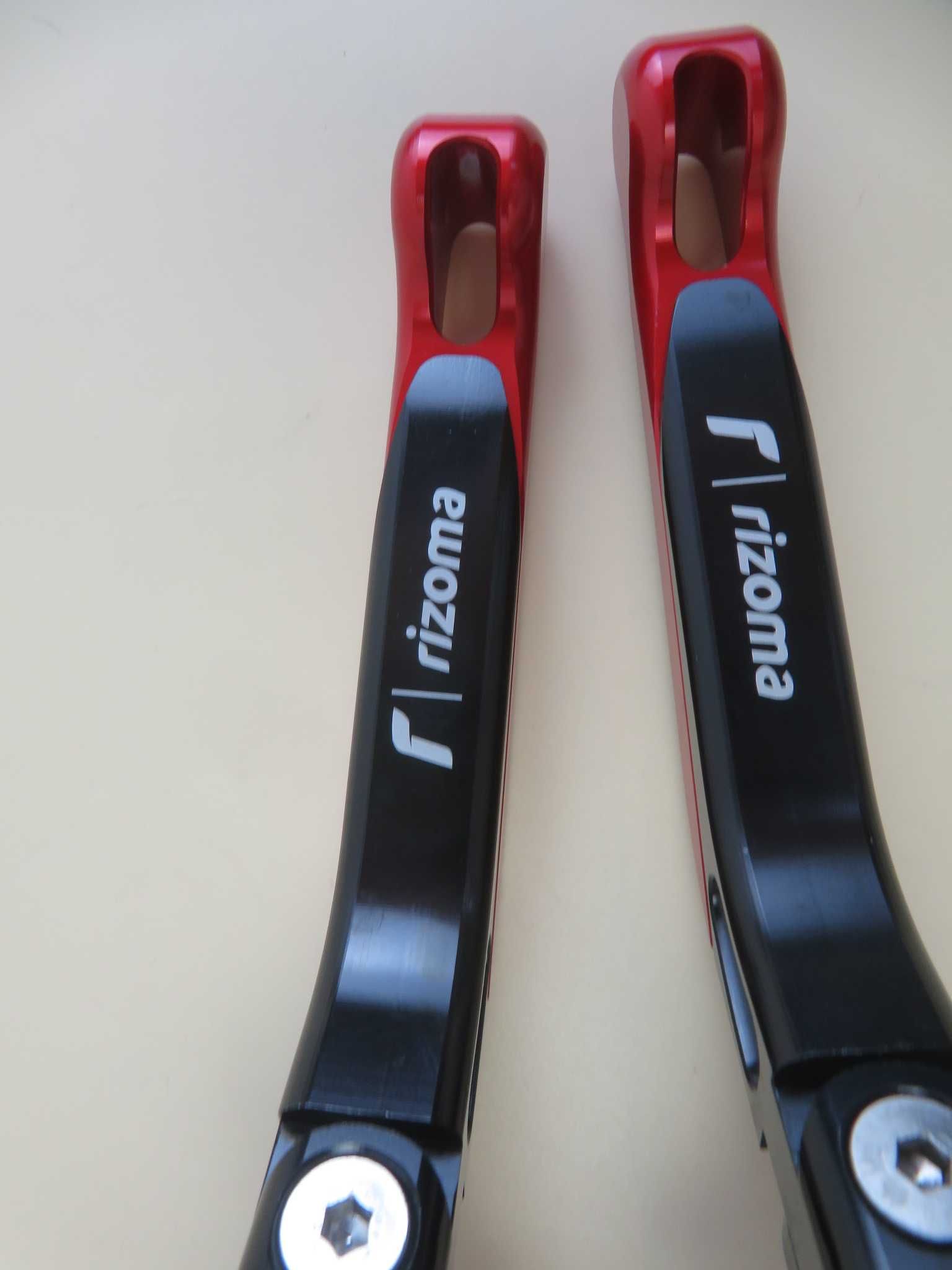 Manete moto liviere racing rizoma extensibil și rabatabil