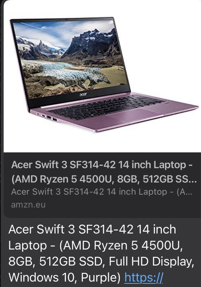 Laptop ACER nou in cutie