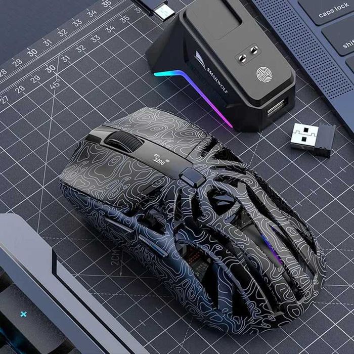 Игровая мышь беспроводная Smailwolf M8
