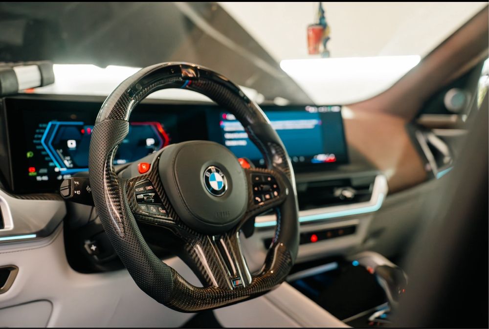 Volan BMW Carbon - Seria G - Race Display - Incalzire - Vibratii - TJA