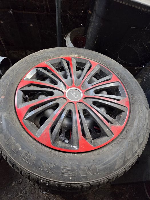 205 60 R16 jante  cu anvelope de iarna 5x112, 185/60R15 5x100
