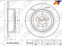 Диск тормозной Lexus Rx 330