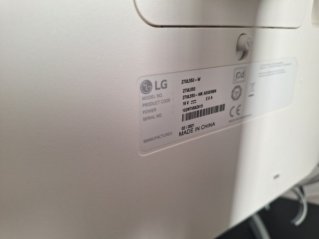 Monitor gaming LED IPS LG 27", 4K UHD, DisplayPort, FreeSync, HDR 10,