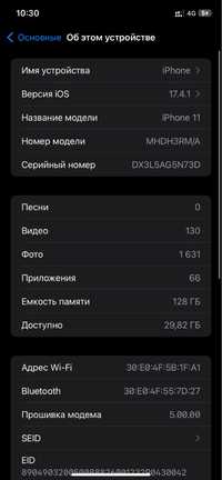 Iphone 11 128gb с гарантией