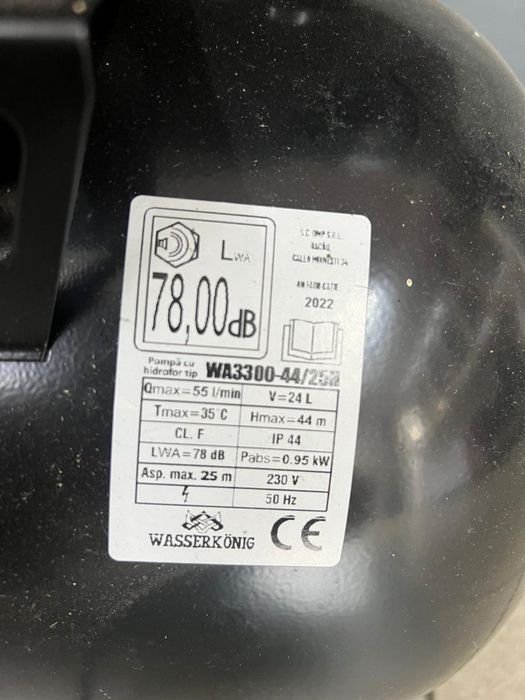 Hidrofor Wasserkonig WA3300-44/25H, 950w -P-