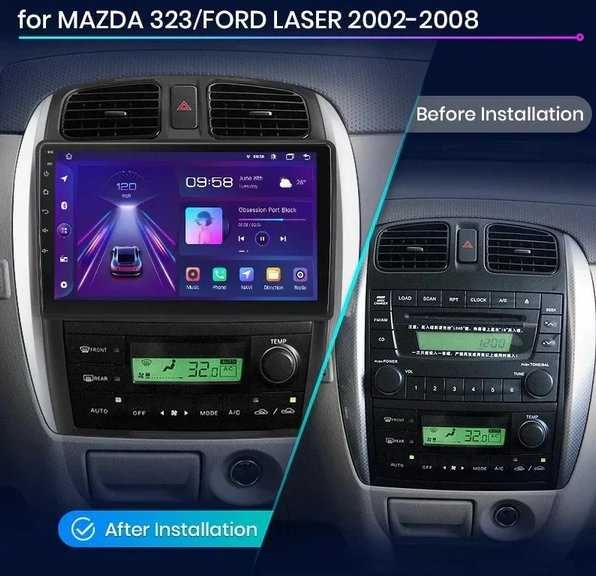 Mazda 323 2002 - 2008 Мултимедия с НАВИГАЦИЯ АНДРОИД