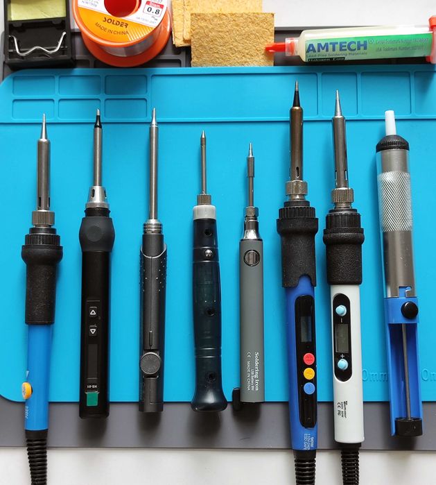 Паяльники на выбор. Премиальные FNIRSI HS01 и другие смотр. фото