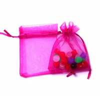 Подаръчна торбичка органза различни цветове