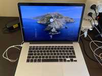 MacBook Pro 15 inch;Retina Display;250 gb SSD;I7