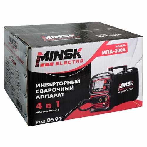 Aparat de sudură invertor cu sârmă Minsk Electro MMA/MIG-300A 4 în 1
