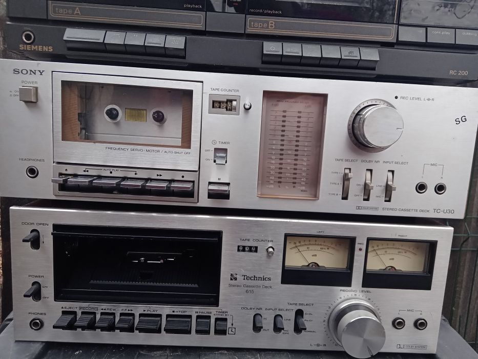 Lot 4 casetofoane dek .Tehnica.Sony Siemens si Pioniers