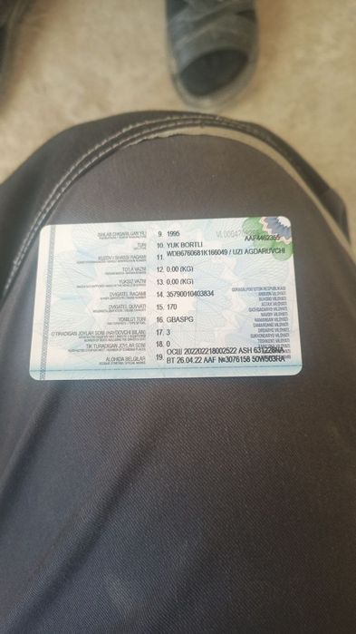 Юк машинаси сотилади