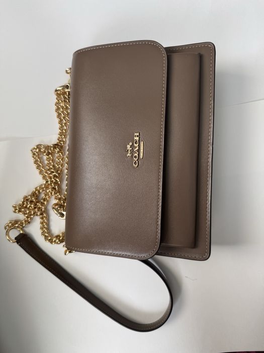 Coach оригинал из Америки — женская сумка из кожи