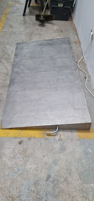Rampa inox 150x80x12,5