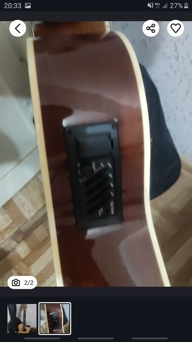 Ekvalayzerli Gitara sotiladi srochno zo'r holatda