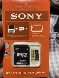 Card Micro sd cu adaptor marca Sony