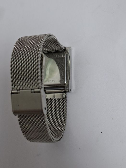 Ceas de dama Fossil silver quartz